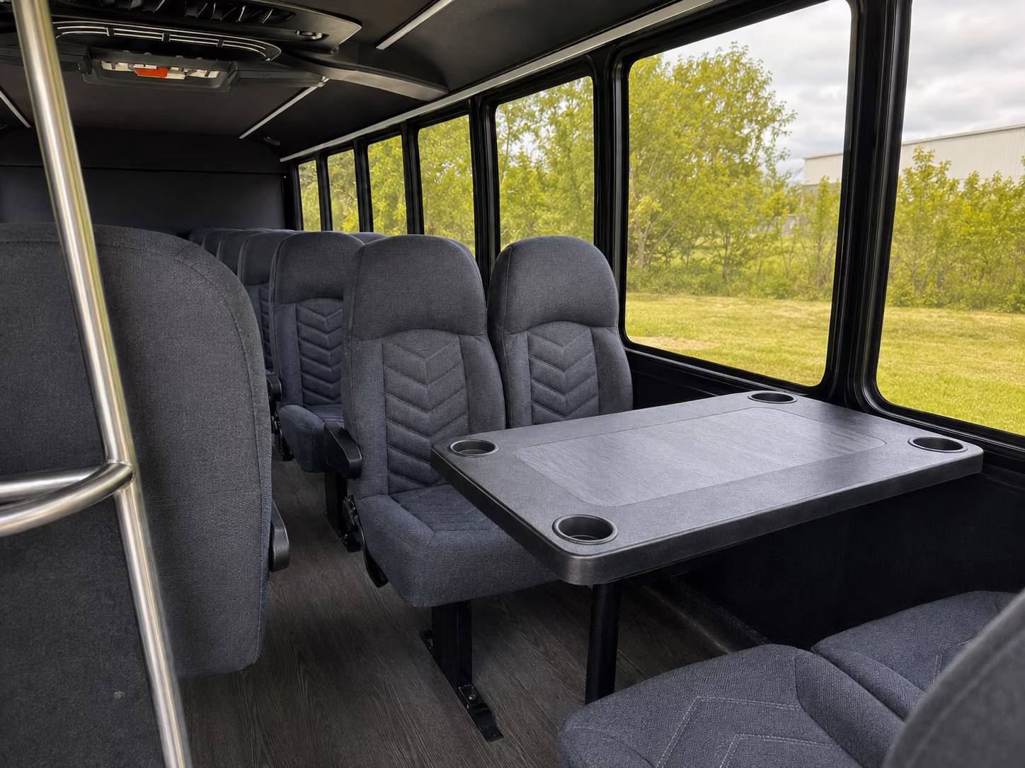 dayton concert transportation onboard seating