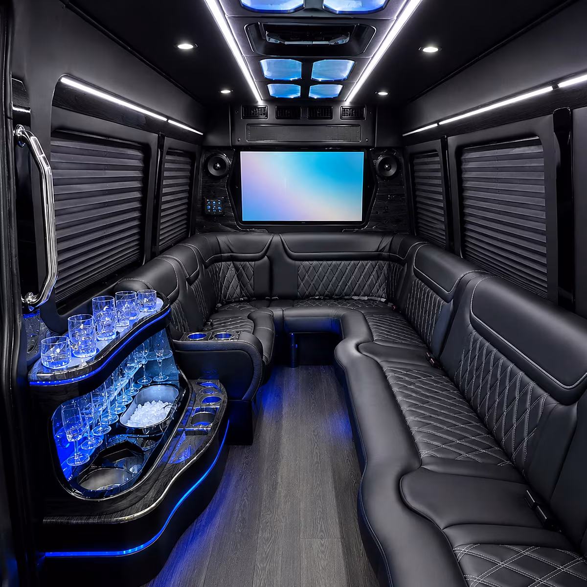 dayton night out party bus rental