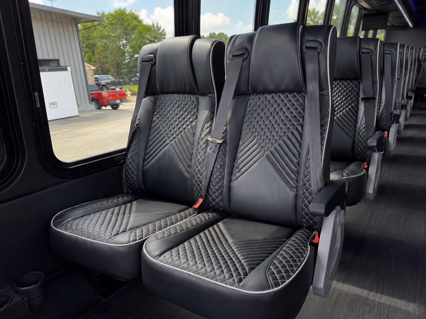 dayton religious group transportation onboard seating