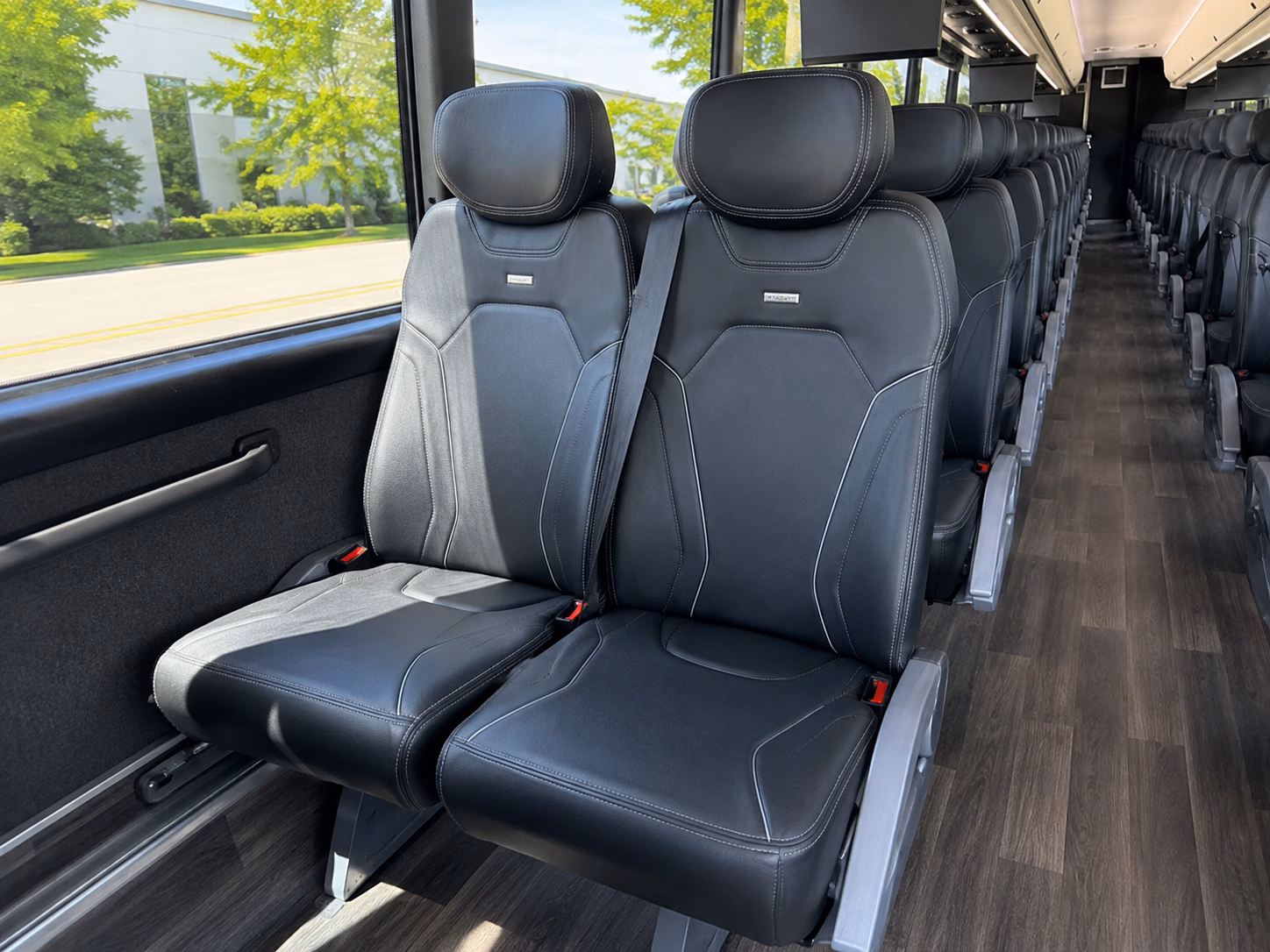 dayton school event transportation onboard seating