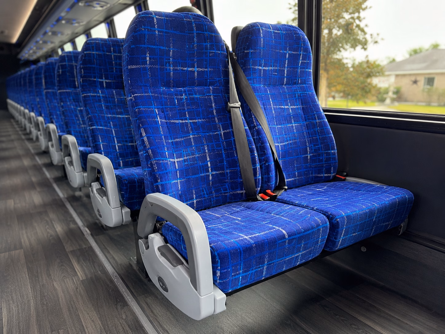 move wright patterson afb personnel efficiently with a charter bus