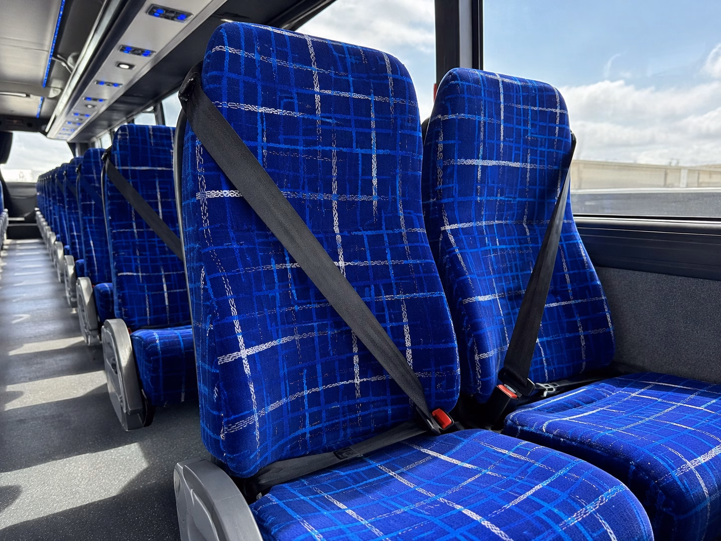 toledo charter bus rental inside