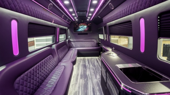 dayton sprinter limo rental inside